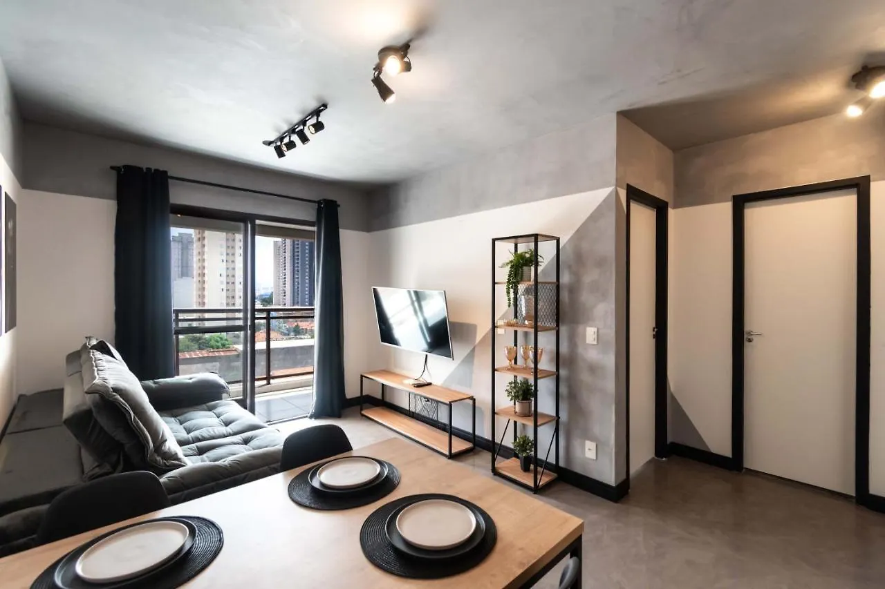 Apartament Be76 - Apto Industrial No Tatuape Com Vaga, Proximo Ao Metro Carrao. São Paulo Brazylia